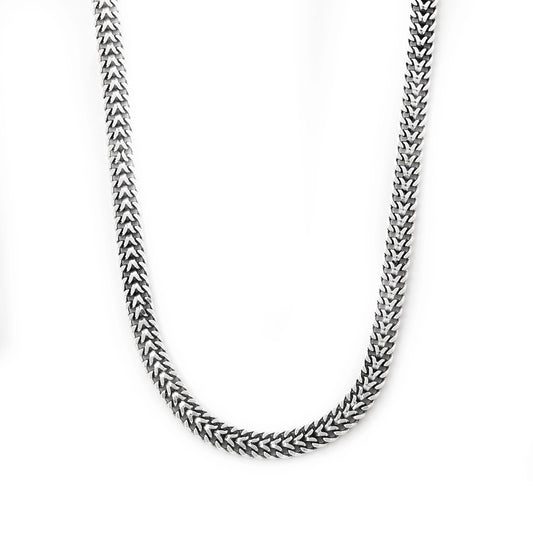 سلسلة رجالي تايلاندي فضة عيار 925 مأكسدة